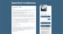 Desktop Screenshot of blog.opentech.org.uk